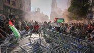 Protestos pró-Palestina em Madrid interrompem a última etapa da Vuelta