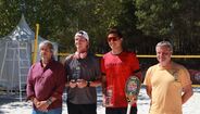 Diego Gusmão e Andrius Jurga festejam conquista no Fluvial Beach Tennis Tour