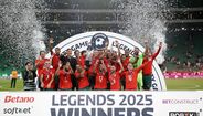 Alvalade foi palco das lendas: Portugal vence Resto do Mundo no Legends Charity Game