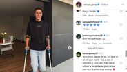 A mensagem de Pote na publicação de Nehuén
