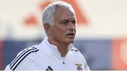Primeiro treino de Mourinho no Benfica