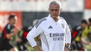 Primeiro treino de Mourinho no Benfica