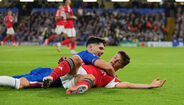 Neto e Dahl no Chelsea-Benfica