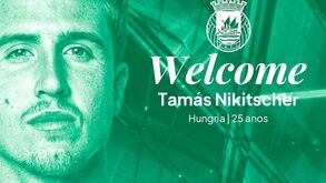 Tamás Nikitscher, internacional húngaro, é o novo reforço do Rio Ave até 2029