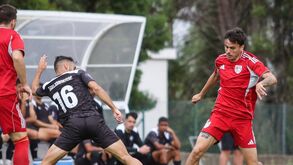 Guilherme Neiva bisa no empate com a Sanjoanense