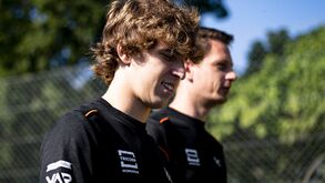 Ivan Domingues compete no Grande Prémio de Itália, em Monza