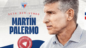 Martín Palermo é o novo treinador do Fortaleza, do Brasileirão