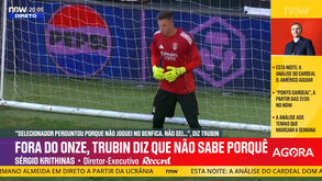 Análise às declarações de Trubin sobre ter ficado no banco do Benfica: «Não sei se sabia por que jogava antes...»