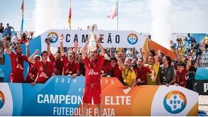 Sótão sagra-se campeão nacional de futebol de praia 