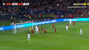 Cancelo no cruzamento e João Félix de cabeça: assim foi o primeiro golo de Portugal frente à Arménia