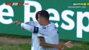 Um golo cheio de significado: Cristiano Ronaldo aumentou vantagem de Portugal ao minuto 21