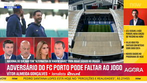 Nacional pondera dar falta de comparência ao jogo com o FC Porto