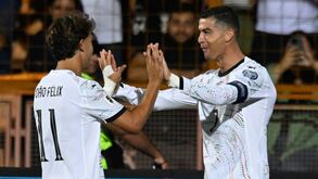 João Félix e Cristiano Ronaldo estiveram em destaque frente à Arménia