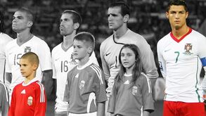 Cristiano Ronaldo e Szoboszlai 'reencontram-se'... 16 anos depois