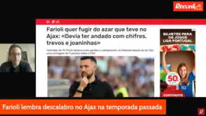 10 Minutos Record: a maldição de Farioli, o onze do Benfica para o Santa Clara e o sonho de Almeida