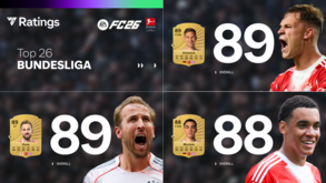 Um ex-Benfica e um ex-FC Porto nos melhores jogadores da Bundesliga no FC 26: eis o top-26