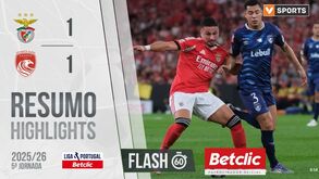 O resumo do Benfica-Santa Clara
