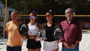 Marta Magalhães e Maria Tavares conquistam Fluvial Beach Tennis Tour