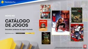 PS Plus: WWE 2K25 e Persona 5 em destaque
