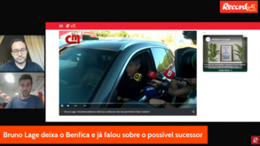 10 Minutos Record: Bruno Lage diz adeus ao Benfica e até falou sobre... José Mourinho