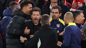 Adepto que insultou Simeone tem longo historial com a Justiça