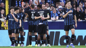 Jogadores do Club Brugge a festejar