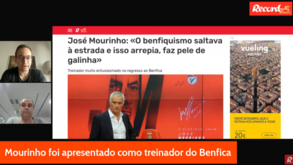 10 Minutos Record: Mourinho emocionado no regresso ao Benfica e Sporting entra com tudo na Champions