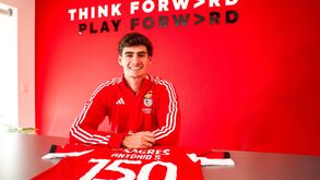 António Silva e o jogo 150 pelo Benfica: «Atingir esta marca tão cedo é especial»