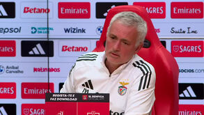 Mourinho e o eventual convite de FC Porto ou Sporting: «Com a velocidade que disse sim ao Benfica... não»
