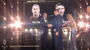 Gyökeres agradece ao Sporting após receber Troféu Gerd Müller: «Criámos memórias incríveis juntos»