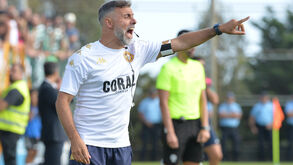 Adjunto Luís Sousa no banco em Braga