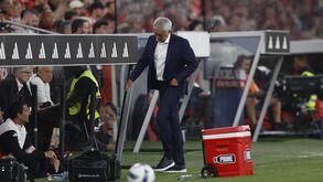 José Mourinho durante o Benfica-Rio Ave