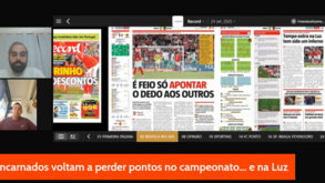 10 Minutos Record: o empate do Benfica e as reclamações de Mourinho
