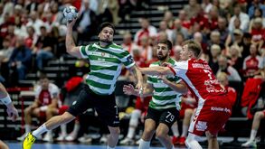 Sporting sofre na Dinamarca a primeira derrota na Liga dos Campeões de andebol