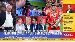 «Ríos não está a jogar grande coisa... e os outros estão? A diferença é que tem uma mochila de 27 milhões»