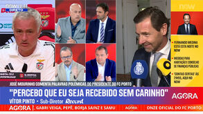 Mourinho e Villas-Boas: amigos com relação cordial depois do desentendimento do passado