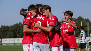 Benfica vence Sporting em Alcochete no Nacional de juniores