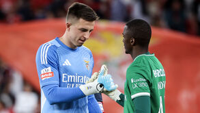 Trubin esteve em destaque no Benfica-Gil Vicente