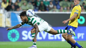 Apenas dois tiros na baliza é novo mínimo da época do Sporting