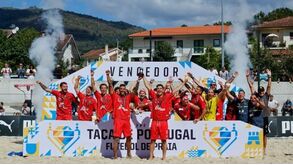 Sótão conquista Taça de Portugal de futebol de praia