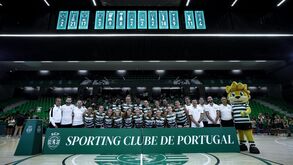 Troféu Stromp: Equipa feminina do Sporting apresenta-se com caras novas