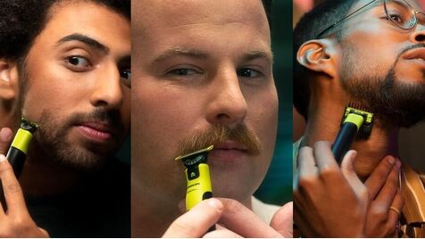 Philips One Blade Pro: homens cuidam da barba com desconto