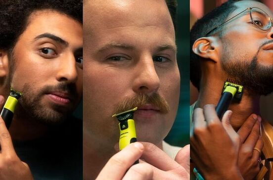 Philips One Blade Pro: homens cuidam da barba com desconto