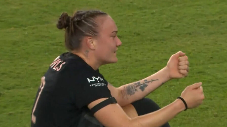 Maiara Niehues deu a vitória ao Angel City frente ao Bay 