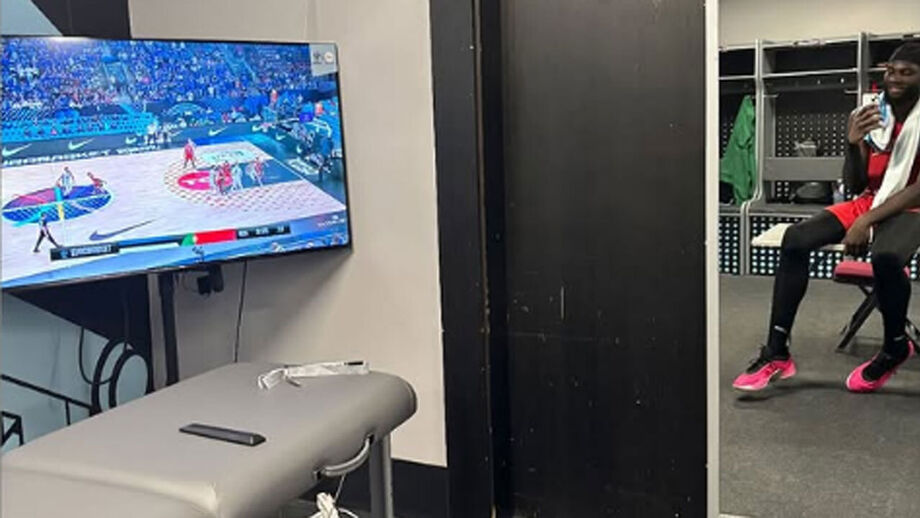 «Sou vosso fã»: Neemias Queta foi expulso e viu vitória de Portugal no balneário