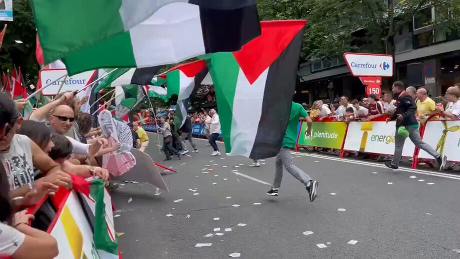 UCI emite comunicado sobre a situação da Israel na Vuelta mas sem tomar qualquer ação