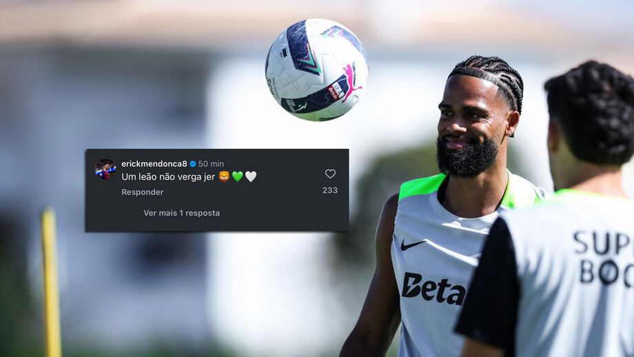 Erick Mendonça apoia St. Juste com mensagem "Um leão não verga, Jer"