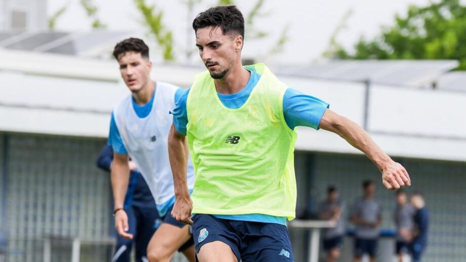 Eustáquio em treino