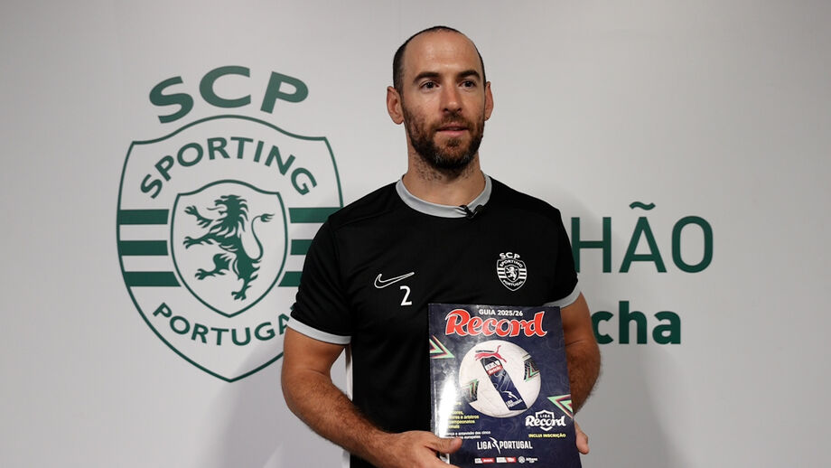 Capitão e figura influente na equipa de voleibol do campeão nacional Sporting é um entusiasta da Liga Record