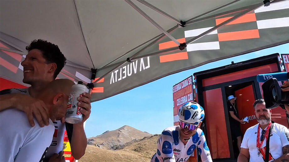 Português alcançou triunfo numa das subidas mais icónicas da Vuelta
